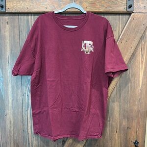 Texas A&M shirt.